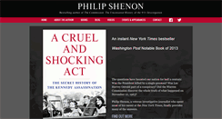 Desktop Screenshot of philipshenon.com